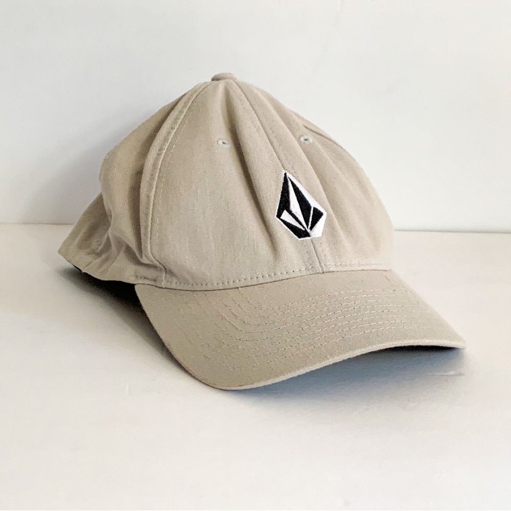 Volcom Full Stone Flexfit Light Khaki Baseball Cap